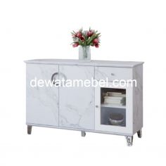 Multipurpose Cabinet Size 120 - ASTROBOX RISHA CR 101 / White Marble 